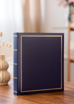 Classico Album Modrá farba - 30x33 cm (100 Biele Strany / 50 listov)