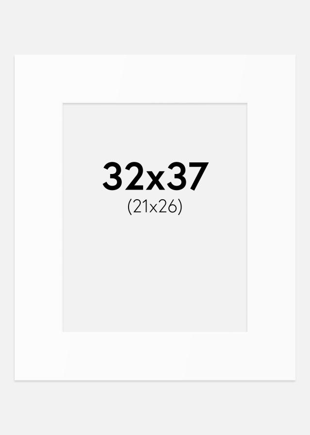 Pasparta Biely Štandard (Biele Jadro) 32x37 cm (21x26)