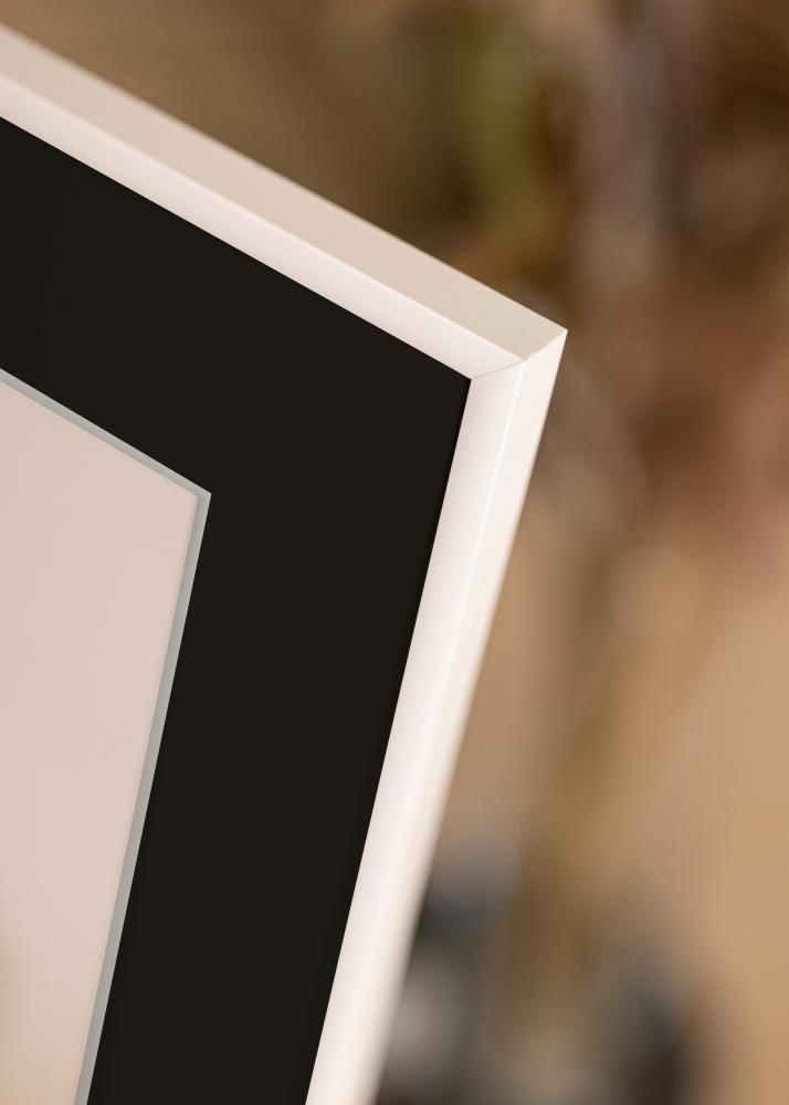 Rám New Lifestyle Biela 30x40 cm - Pasparta Cierna 21x29,7 cm (A4)