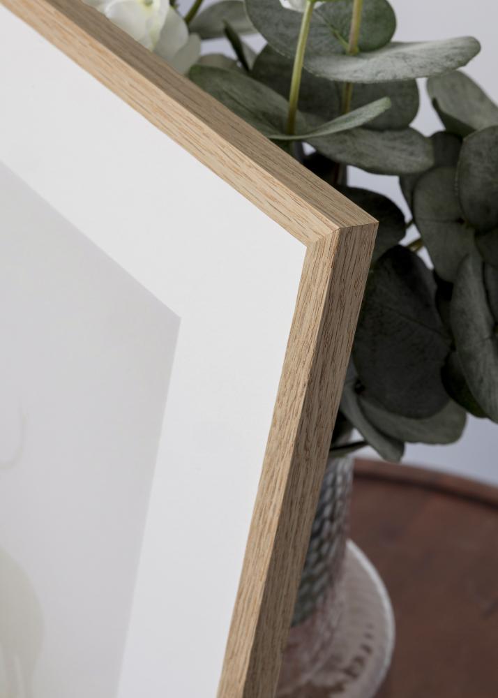 Rám úzky dub akrylové sklo 32x32 cm