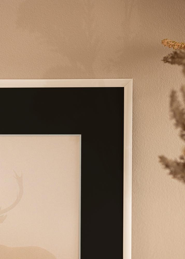 Rám New Lifestyle Biela 30x40 cm - Pasparta Cierna 21x29,7 cm (A4)