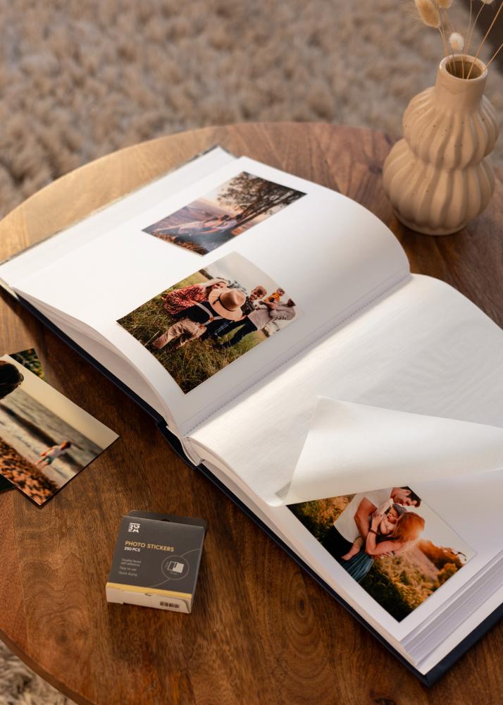 Classico Album Modrá farba - 30x33 cm (100 Biele Strany / 50 listov)