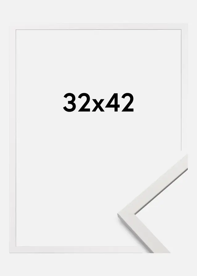 Rám Edsbyn Akrylové sklo Biela 32x42 cm