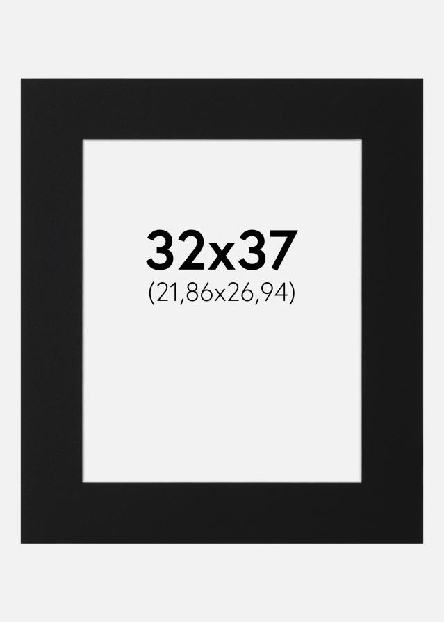 Pasparta Čierny Štandard (Biele Jadro) 32x37 cm (21,86x26,94)