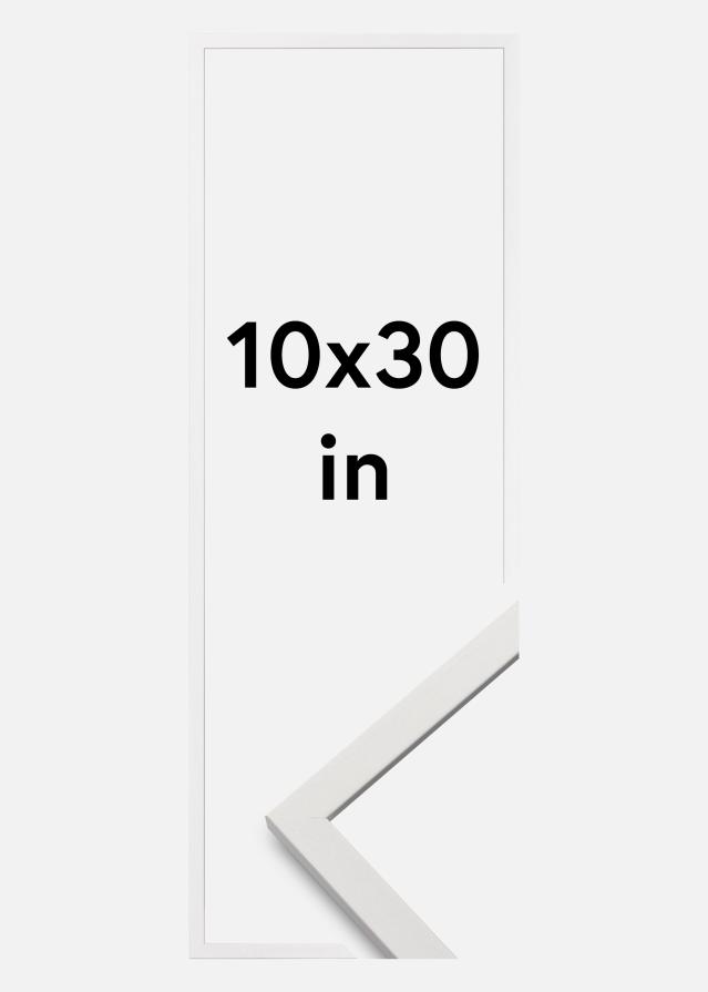 Rám Edsbyn Akrylové sklo Biela 10x30 inches (25,4x76,2 cm)