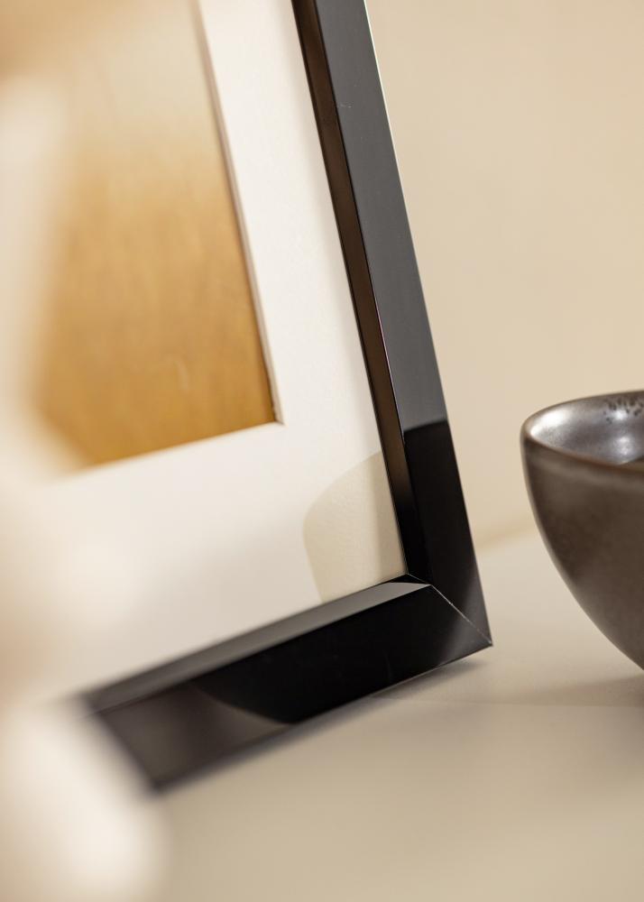 Rám Åsarna Cierny lesklý - Lubovolný Rozmer