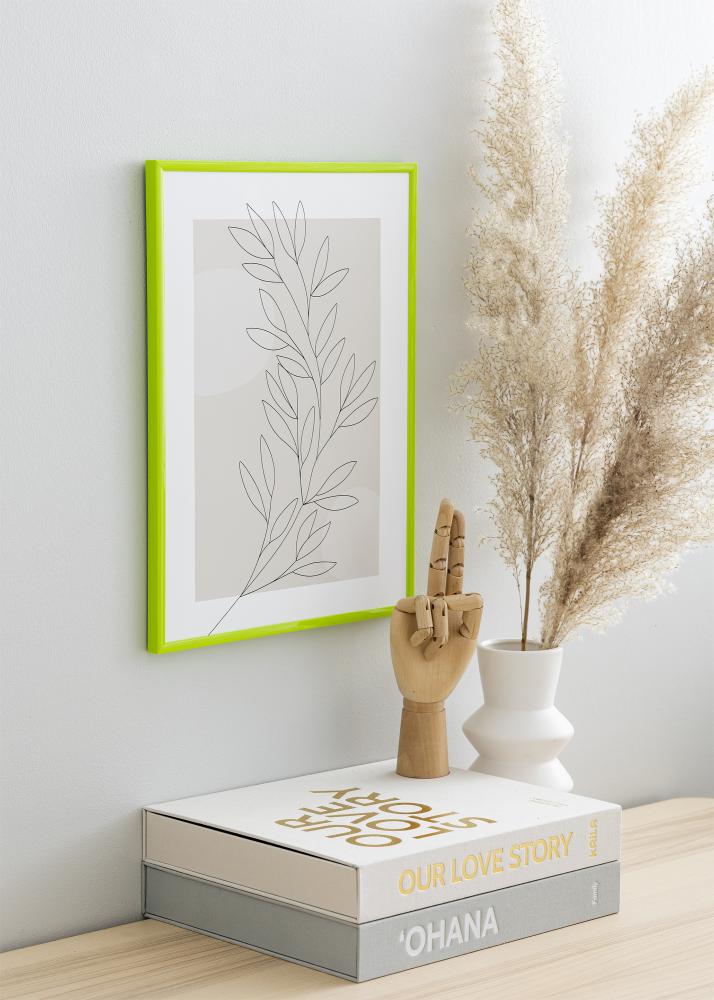 Rám New Lifestyle May Green 30x40 cm - Pasparta Biela 20x30 cm