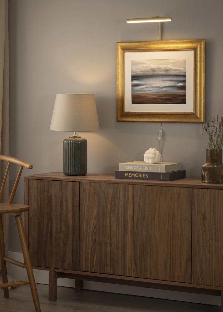 Artist LED 30 cm obrazové svietidlá - Mosadz