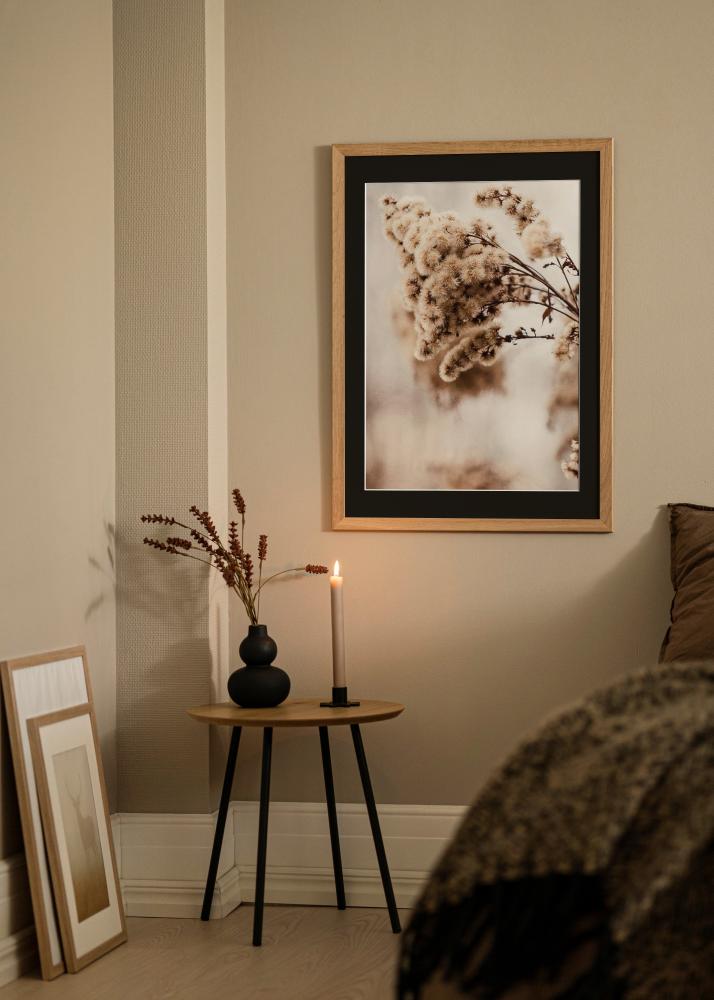 Rám Trendline Dub 40x50 cm - Pasparta Cierna 29,7x42 cm (A3)