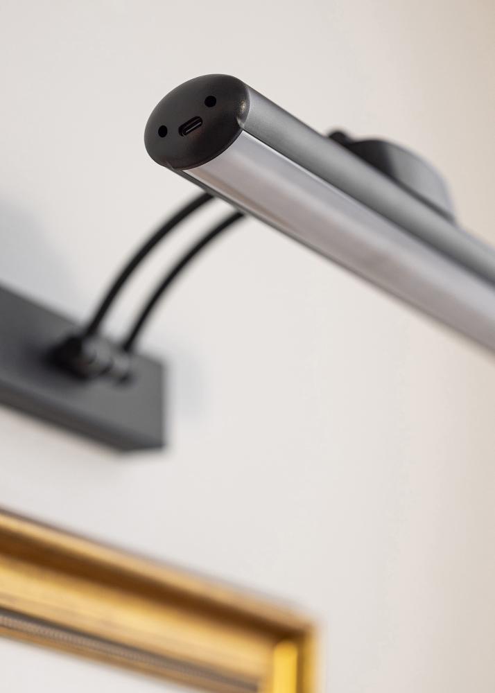 KAILA Luster Batériové Osvetlenie Obrazu 32 cm - Čierna