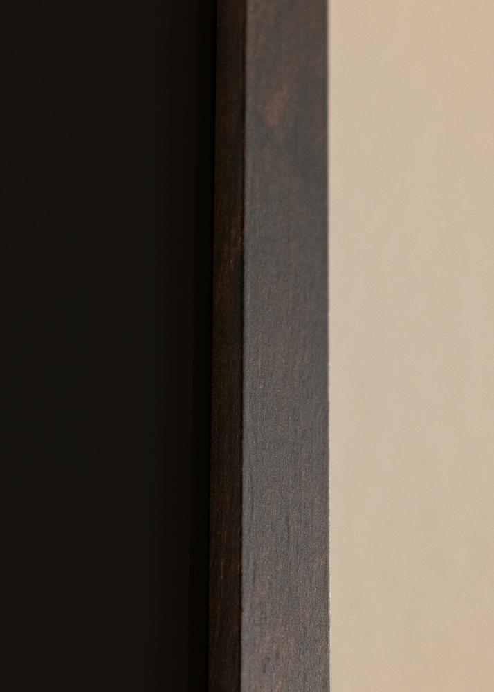 Rám Trendy Orech 20x25 cm - Pasparta Cierna 14x18 cm