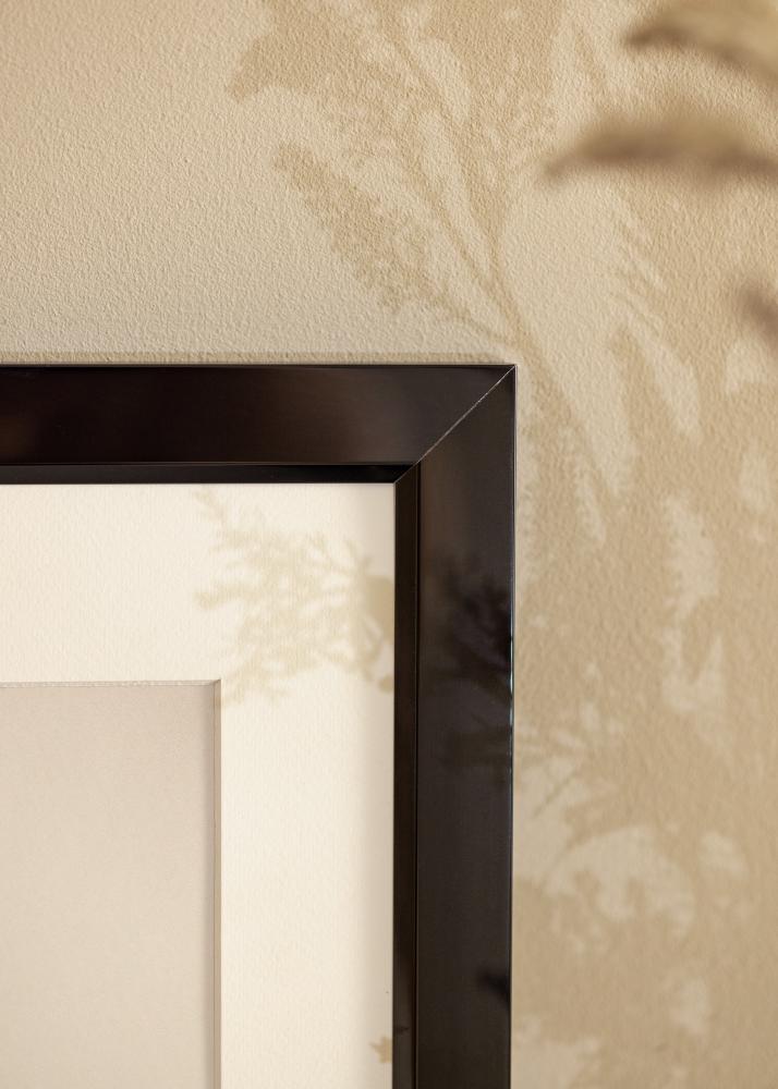 Rám Åsarna Cierny lesklý - Lubovolný Rozmer