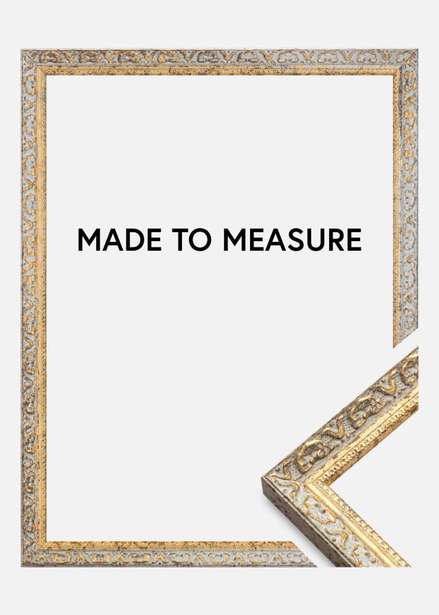 Rám Smith Zlato-Sivá - Lubovolný rozmer