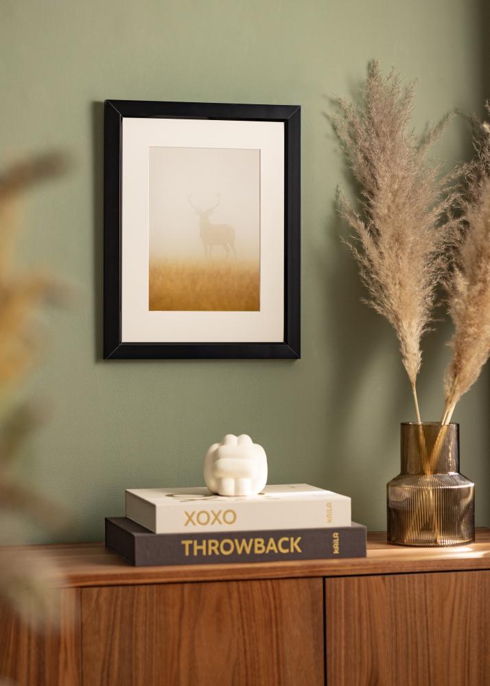 Rám Åsarna Cierny lesklý - Lubovolný Rozmer