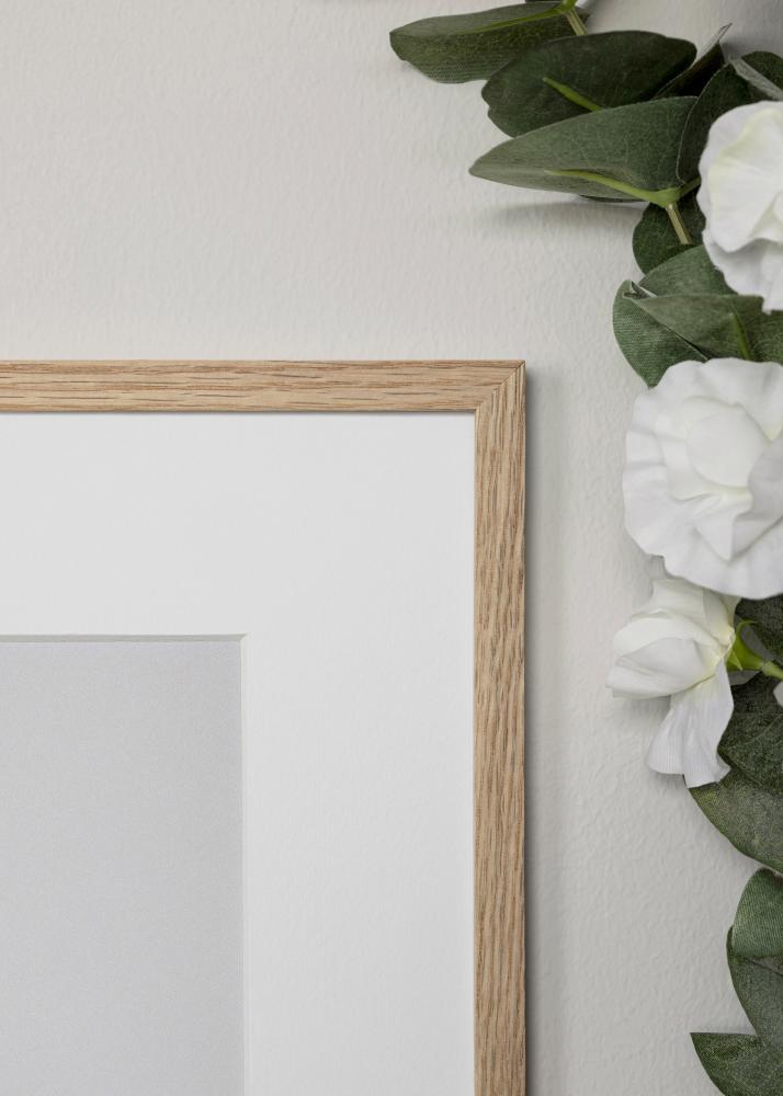 Rám úzky dub akrylové sklo 32x32 cm