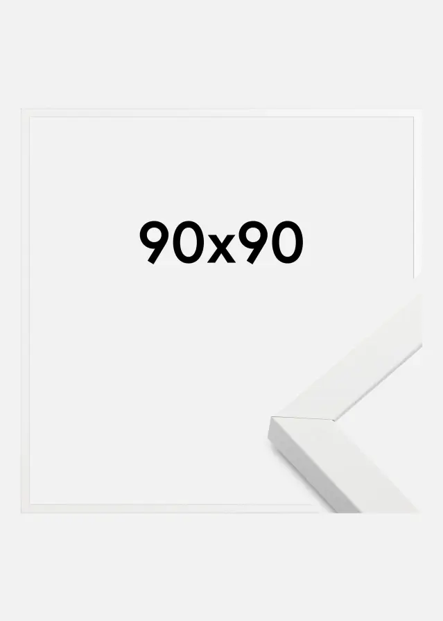 Rám Amanda Box Akrylové sklo Biela 90x90 cm