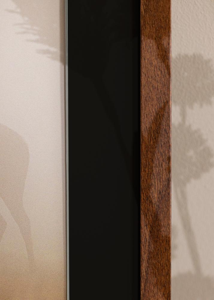 Rám Štýlová Warm Brown 30x40 cm - Pasparta Cierna 21x29,7 cm (A4)