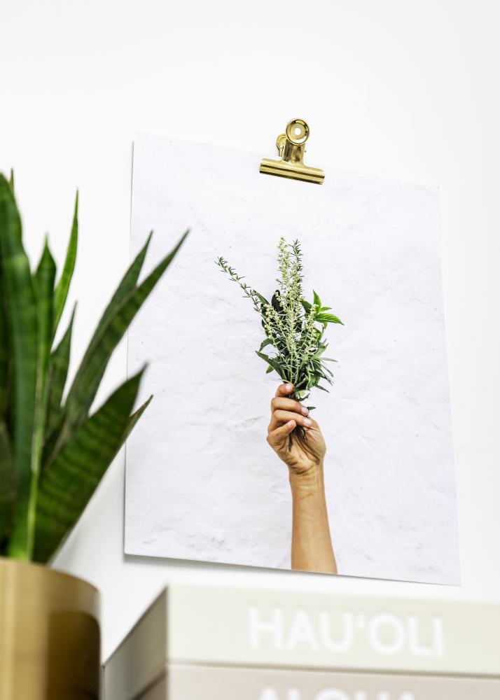 KAILA Plagát Clip Gold 65 mm - 2 ks