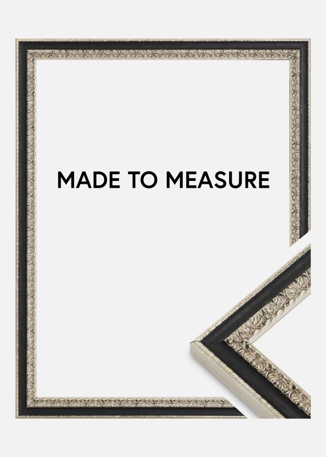 Rám Drottningholm Strieborná II - Lubovolný rozmer