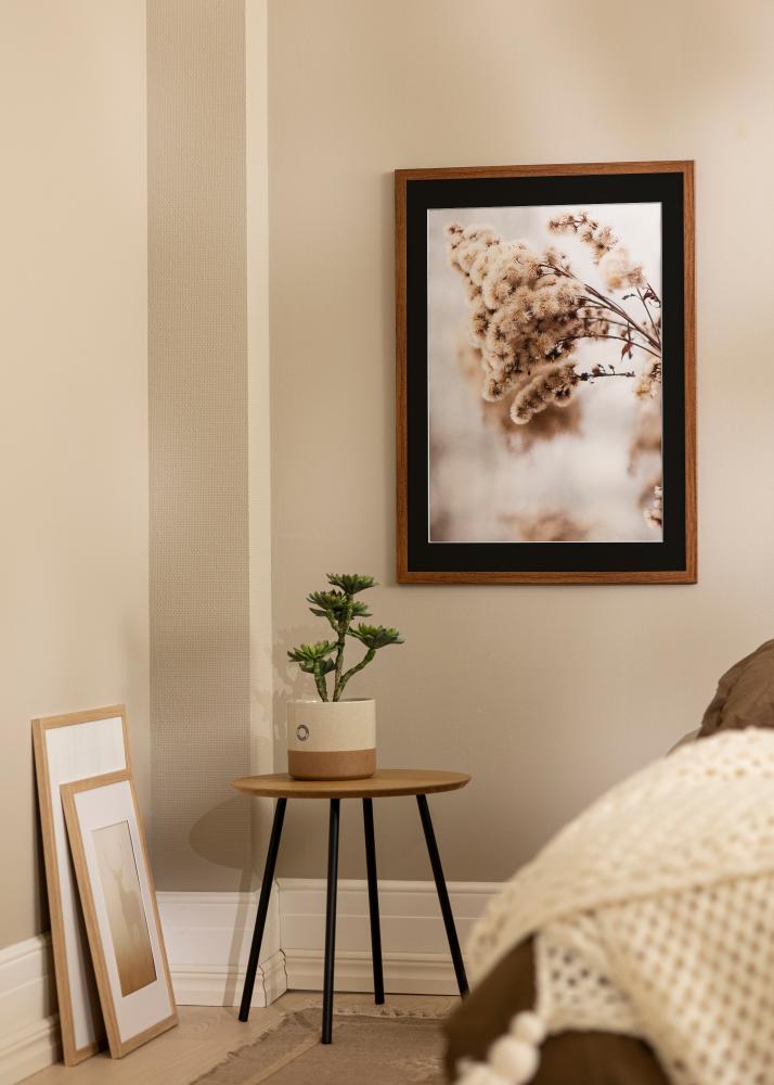 Rám Štýlová Warm Brown 30x40 cm - Pasparta Cierna 21x29,7 cm (A4)