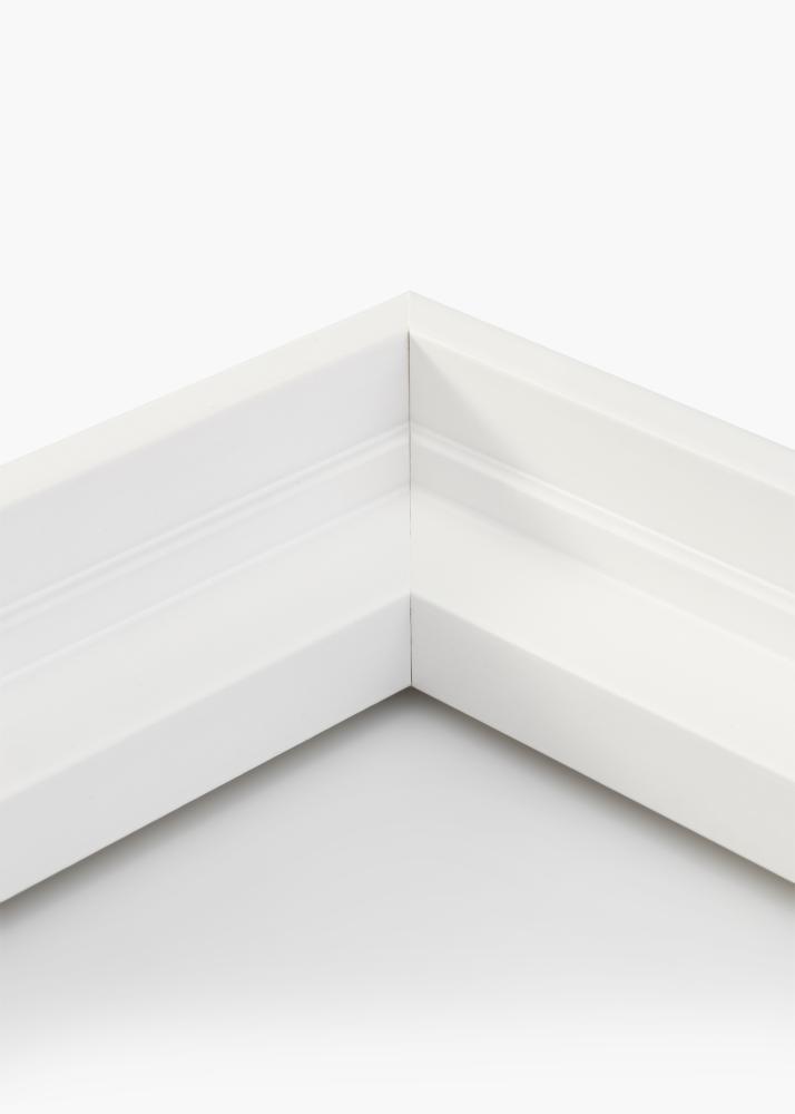 Rám pre obraz na plátne Jackson Biela 40x40 cm