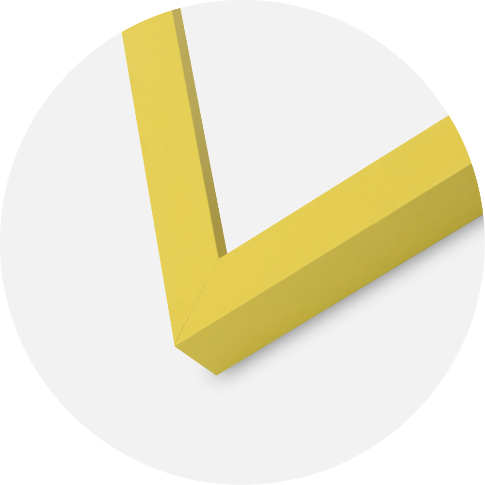 Rám Selection Akrylové sklo Yellow 40x40 cm