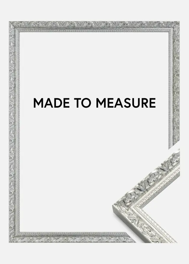 Rám Smith Strieborná - Lubovolný rozmer