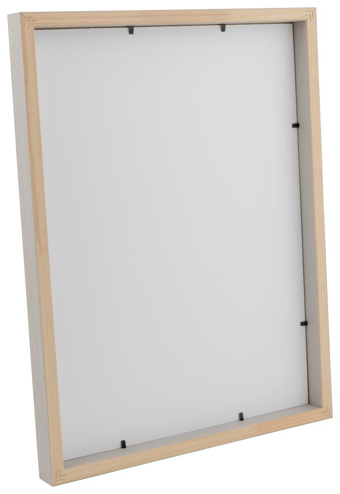 Rám Björkö - Svetlosivá škrabaná - Lubovolný rozmer