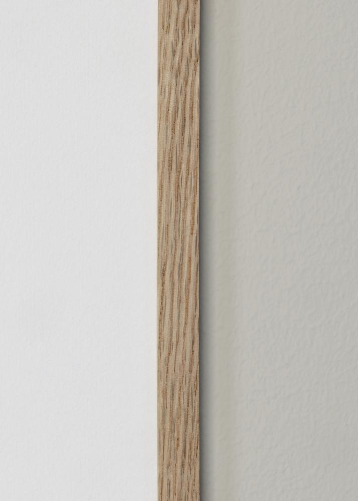 Rám úzky dub akrylové sklo 32x32 cm