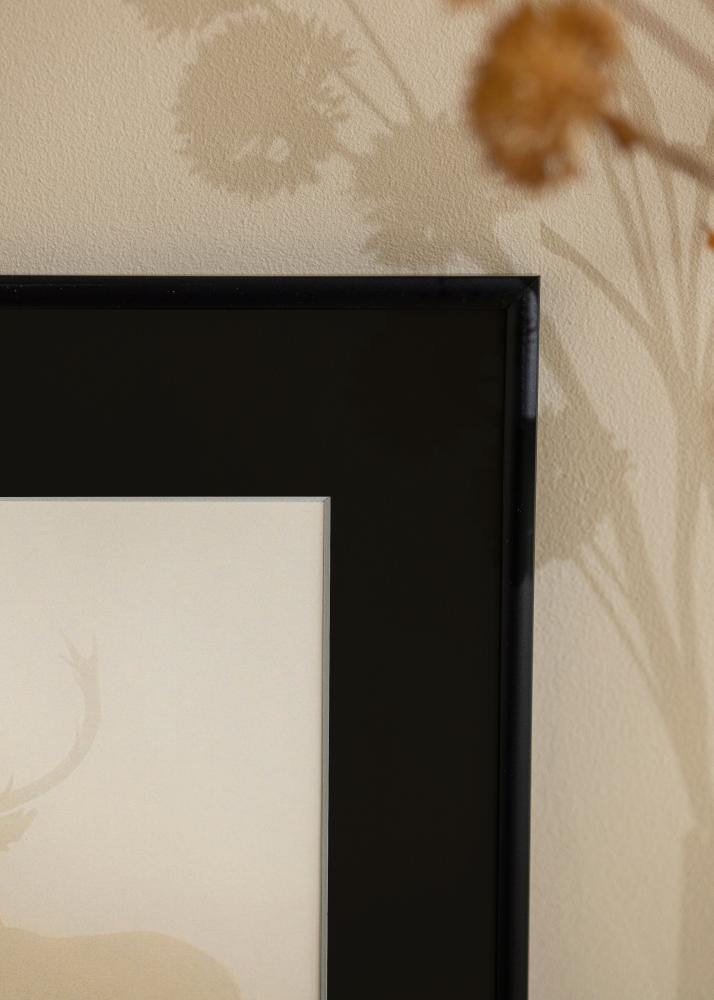 Rám New Lifestyle Cierny matný 30x40 cm - Pasparta Cierna 21x29,7 cm (A4)