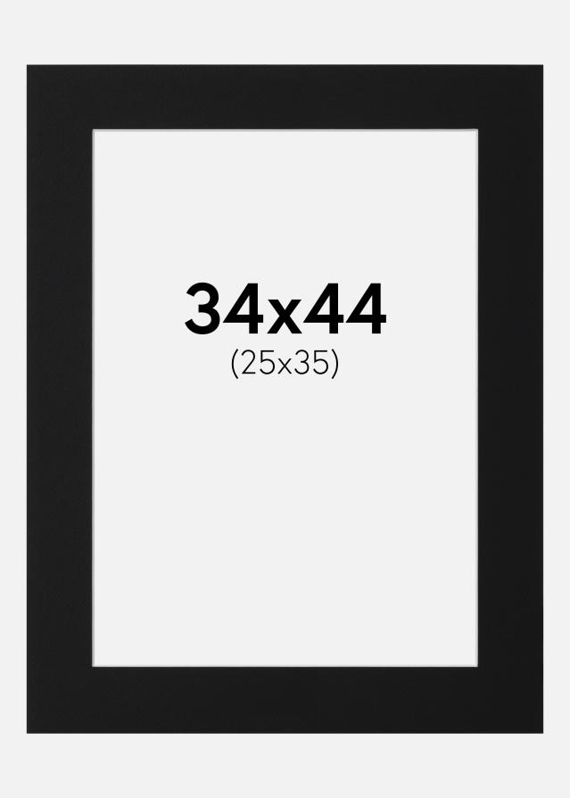 Pasparta Čierny Štandard (Biele Jadro) 34x44 cm (25x35)