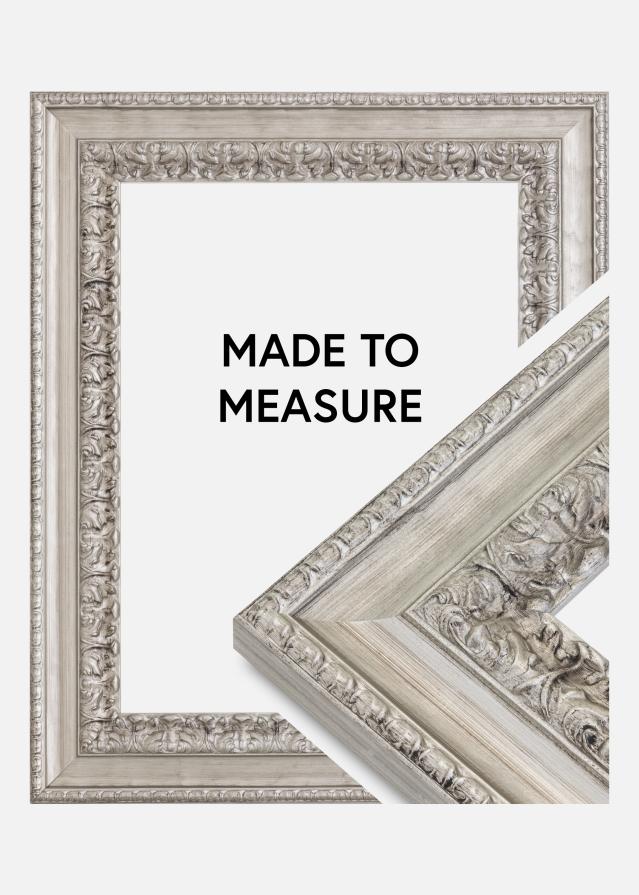 Rám Drottningholm Strieborná III - Lubovolný rozmer