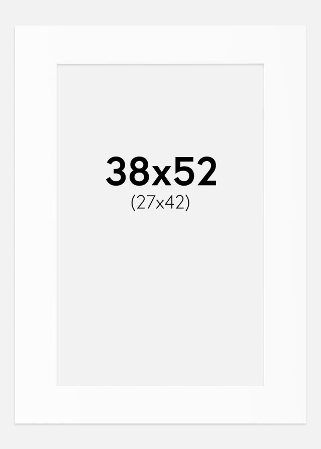 Pasparta Biely Štandard (Biele Jadro) 38x52 cm (27x42)