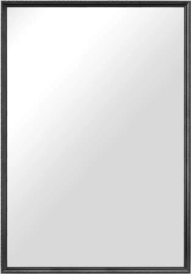 Zrkadlo Abisko Cierna 70x100 cm