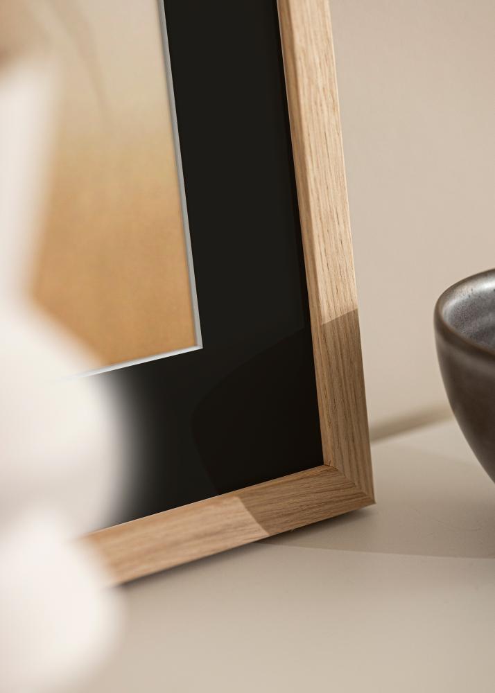 Rám Grimsåker Dub 60x60 cm - Pasparta Cierna 50x50 cm