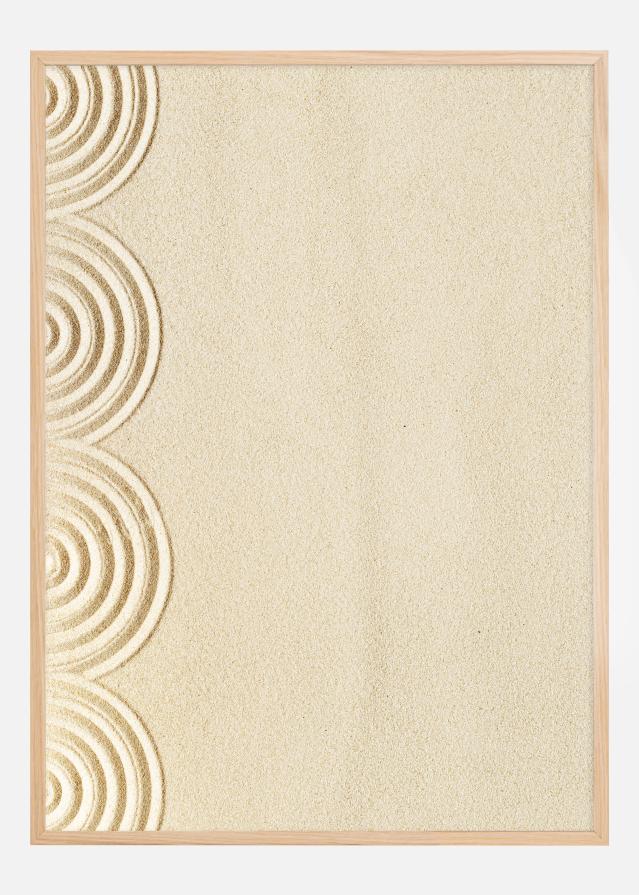 Pattern In The Sand Plagát