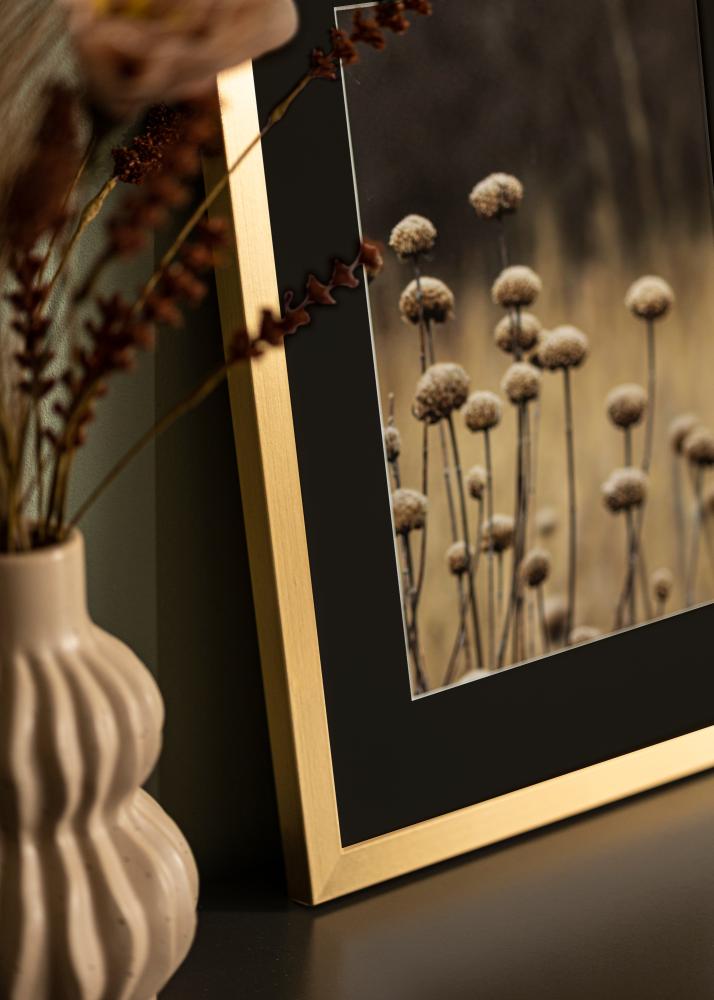 Rám Selection Zlatá 40x60 cm - Pasparta Cierna 30x50 cm