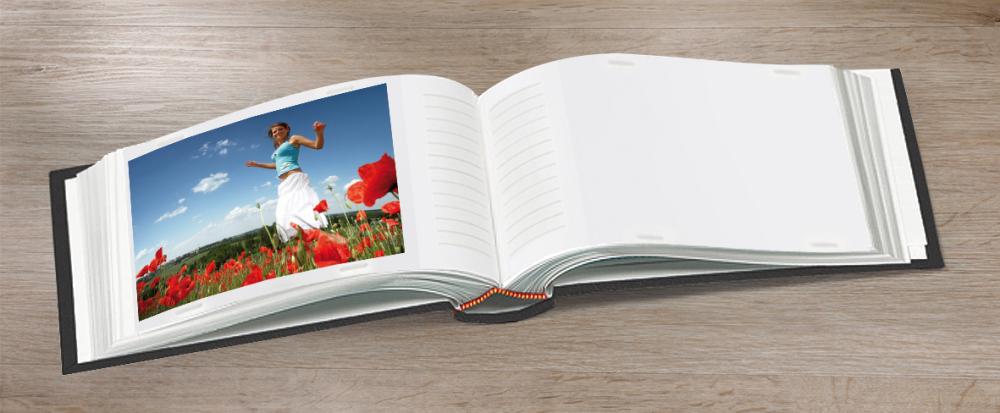 Walther Fotoalbum Classic Cierna - 100 fotografií vo formáte 15x20 cm