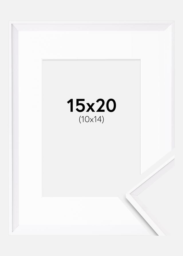 Rám Desire Biela 15x20 cm - Pasparta Biela 11x15 cm