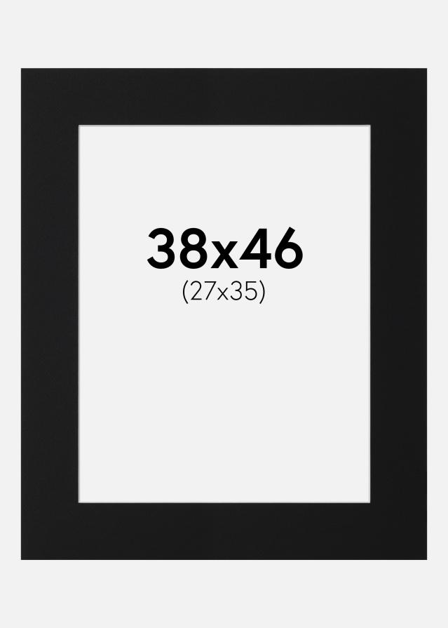 Pasparta Čierny Štandard (Biele Jadro) 38x46 cm (27x35)