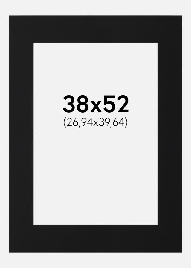 Pasparta Čierny Štandard (Biele Jadro) 38x52 cm (26,94x39,64)