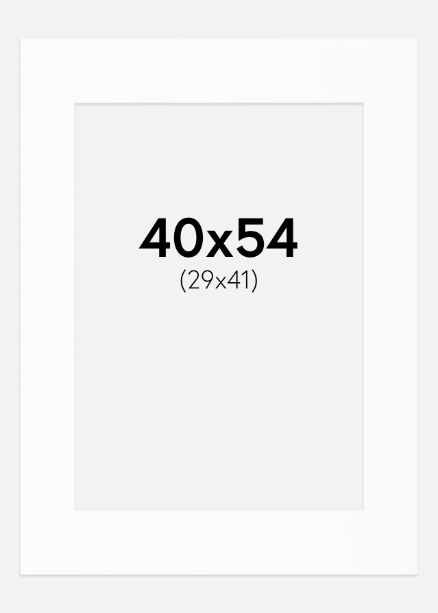 Pasparta Biely Štandard (Biele Jadro) 40x54 cm (29x41)