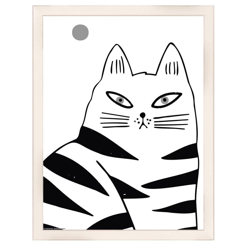 Rám Liv Akrylové sklo Biela 30x40 cm