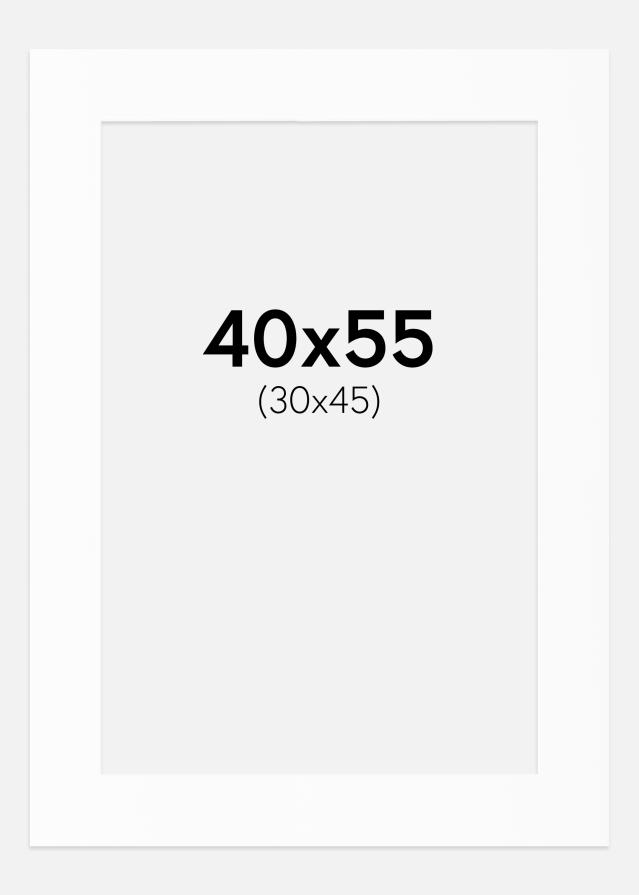 Pasparta Biely Štandard (Biele Jadro) 40x55 cm (30x45)