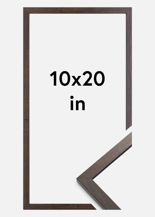 Rám Trendy Akrylové sklo orech 10x20 inches (25,4x50,8 cm)