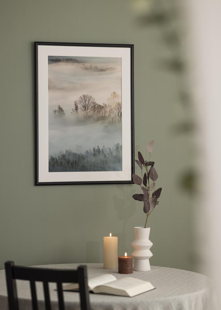 Rám Line Cierna 30x30 cm