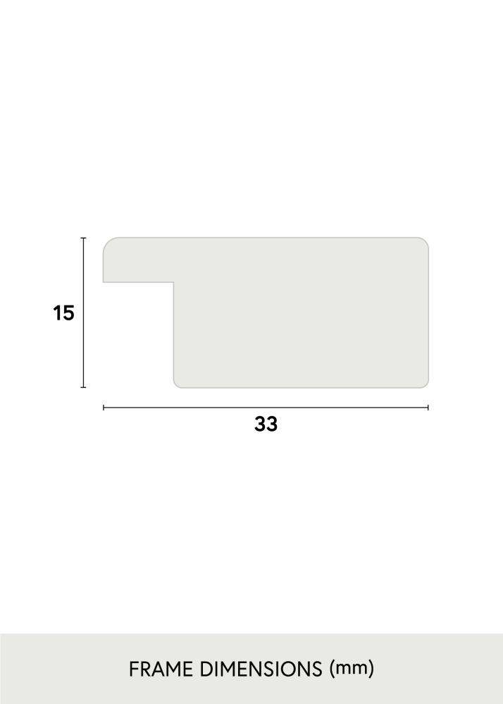 Rám Sandra Hnedá - Lubovolný rozmer