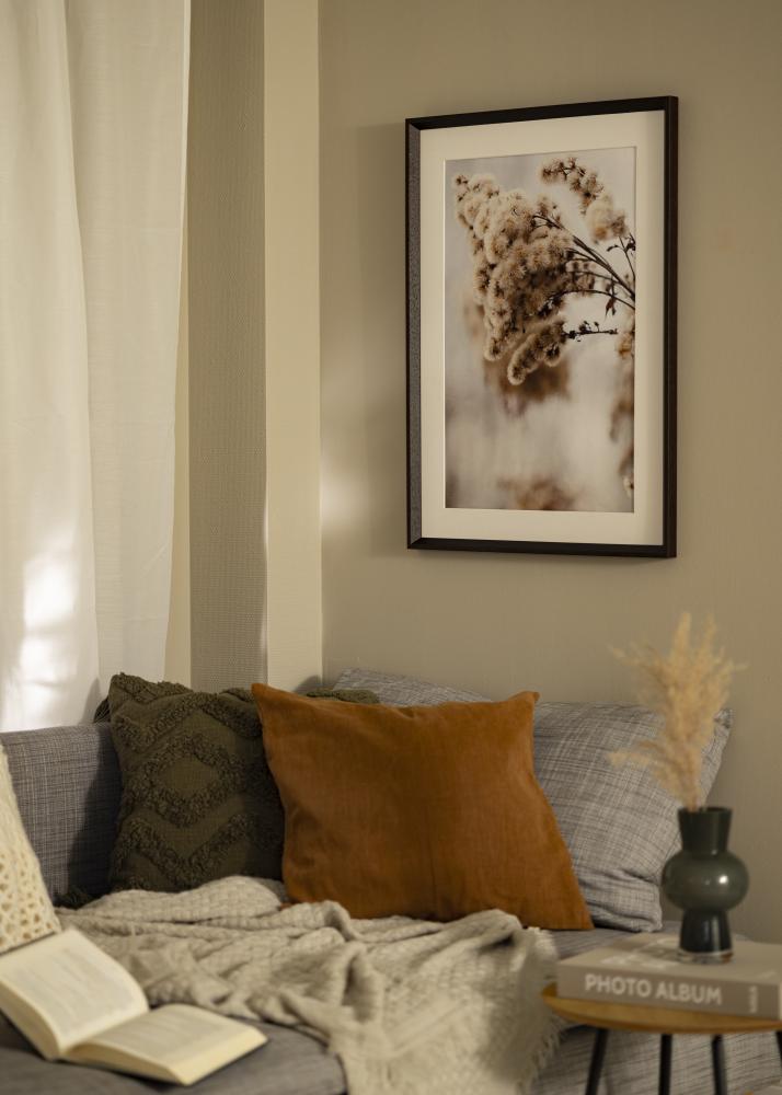 Rám Globe Akrylové sklo Espresso 70x90 cm