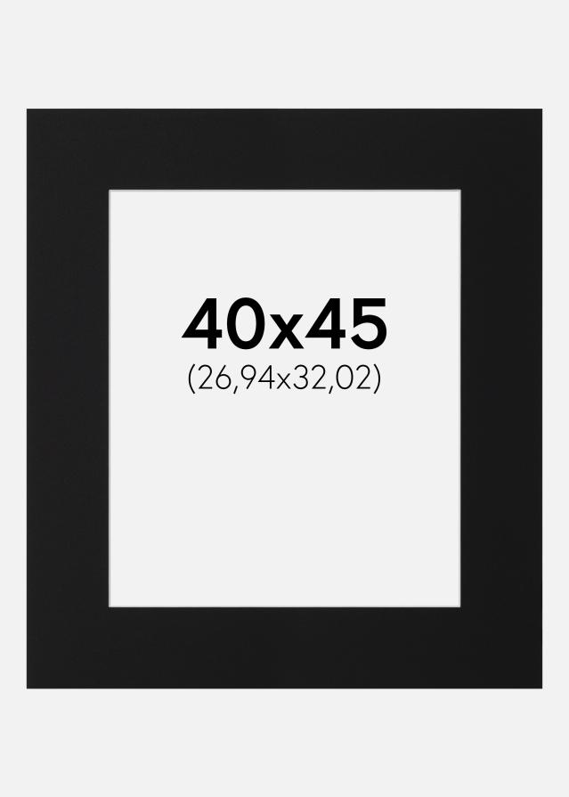 Pasparta Čierny Štandard (Biele Jadro) 40x45 cm (26,94x32,02)