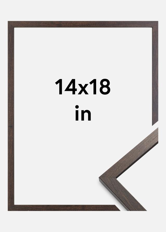Rám Trendy Akrylové sklo orech 14x18 inches (35,56x45,72 cm)